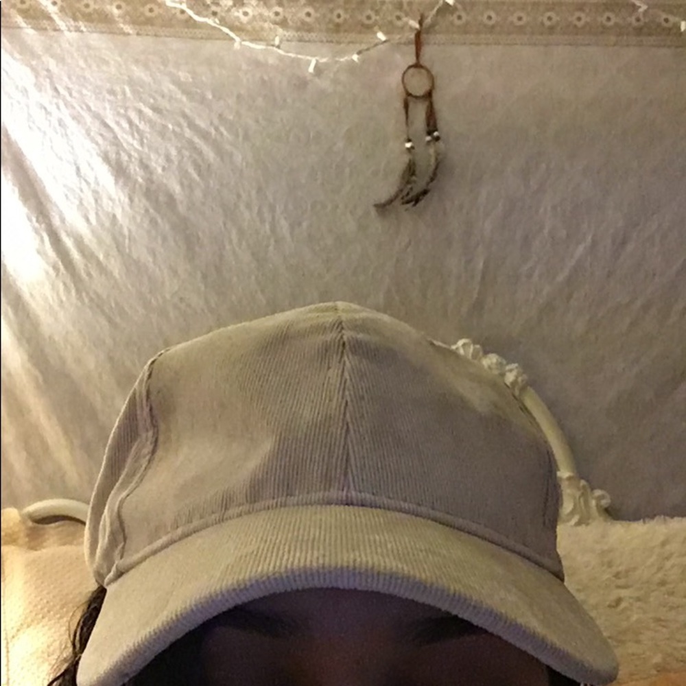 Tan suede hat